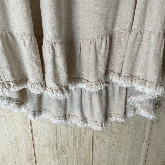 Umgee Oatmeal BabyDoll Dress - Picture 5 of 5